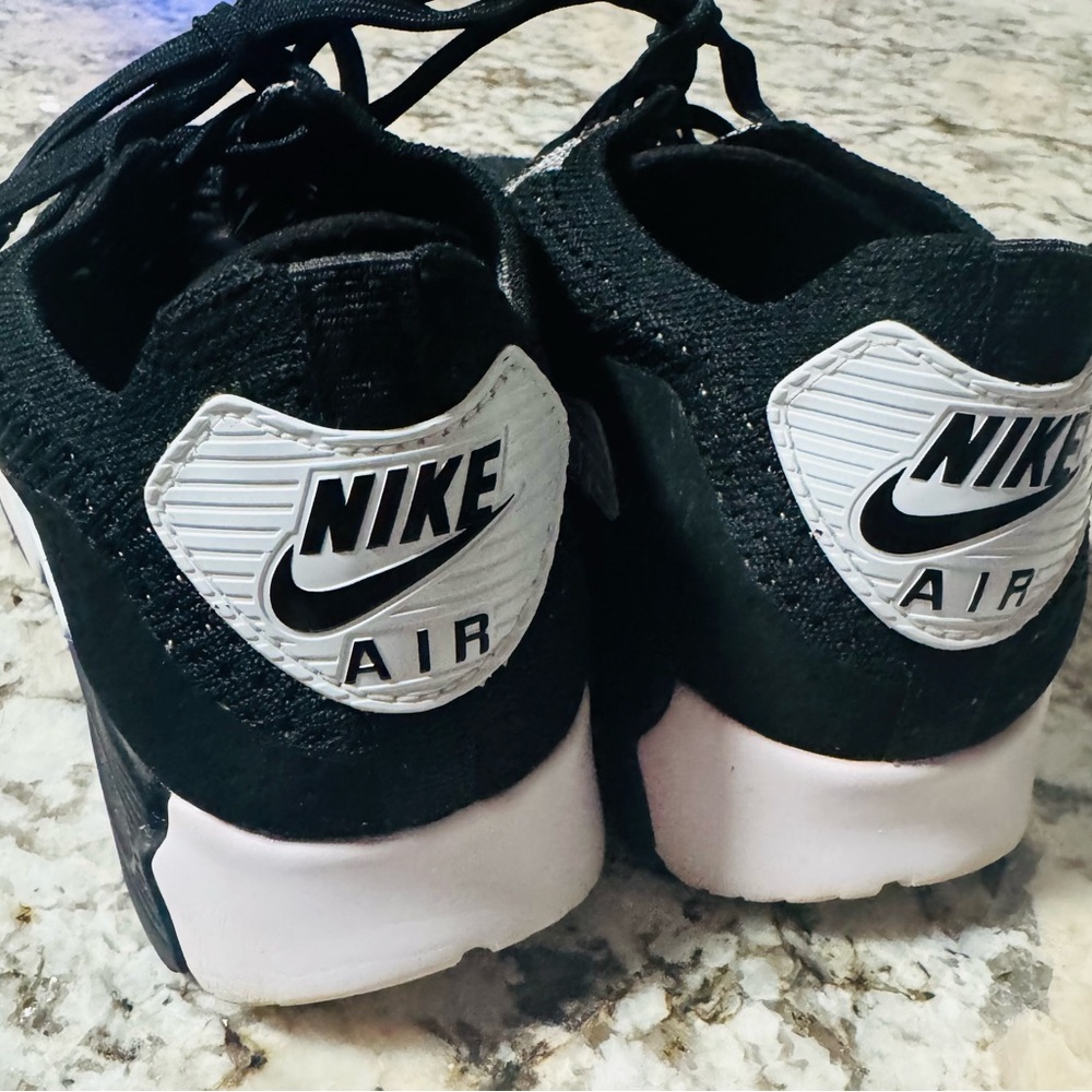 Nike Air Max Black and White Sneakers